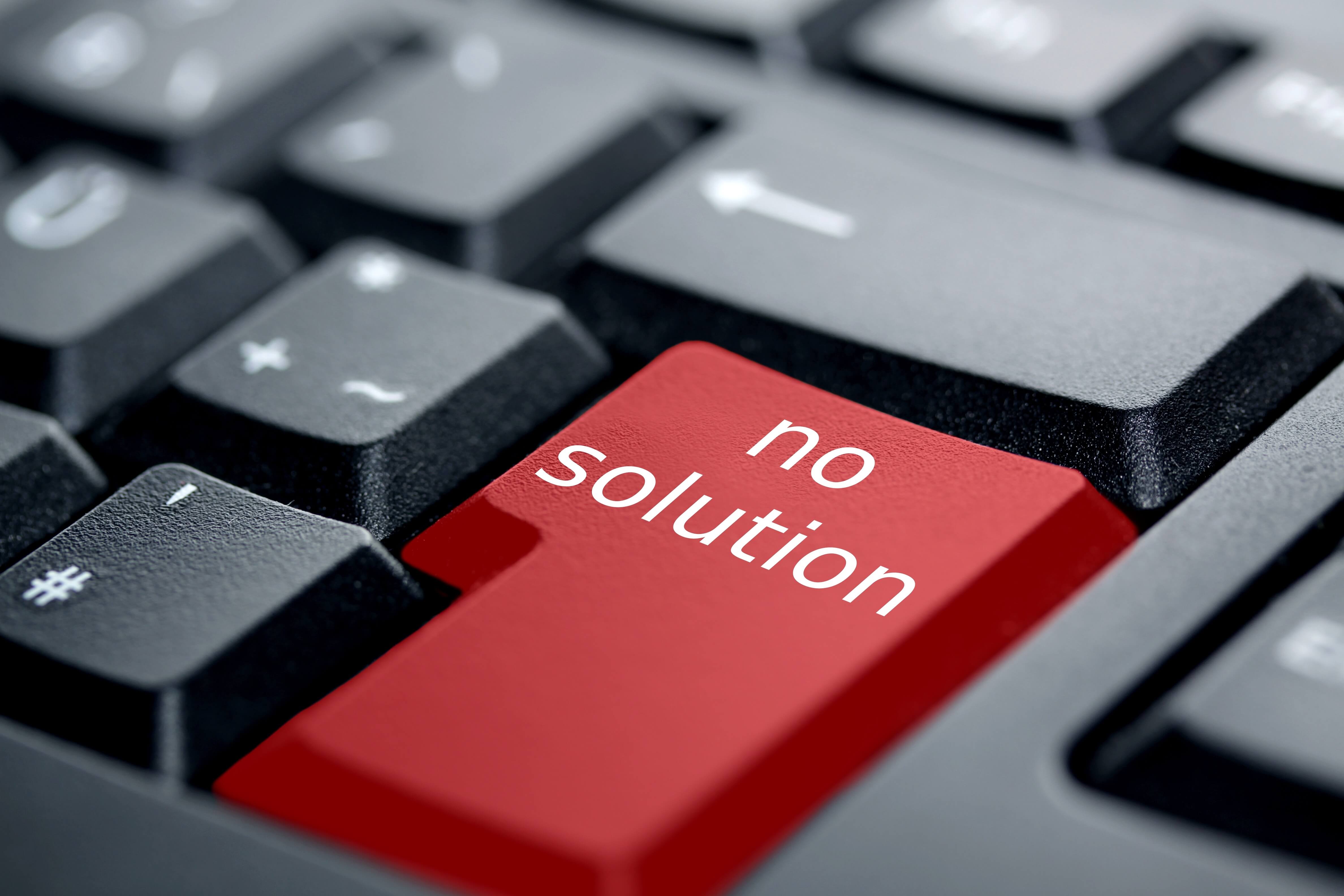 Case #9 — The solution is not to give a solution